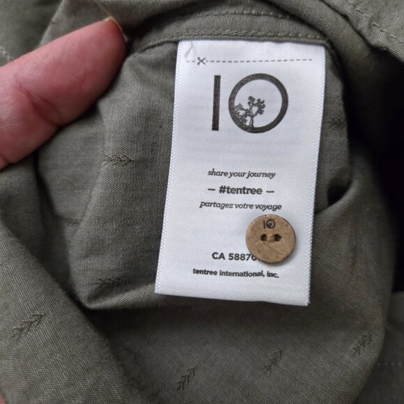 TenTree Men's Bike Around Short Sleeve Shirt - Picture 8 of 9